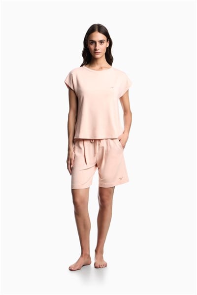Emporio Armani Kadın Şort Pembe