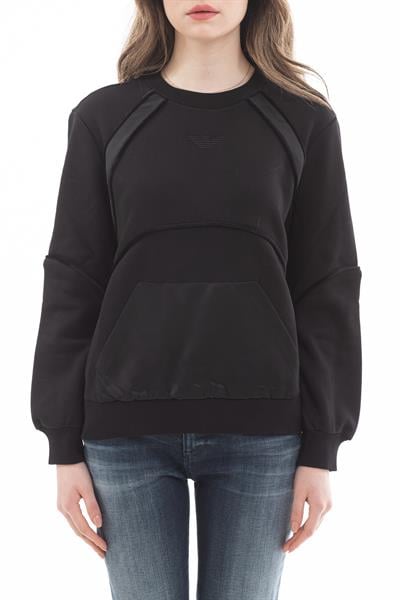 Emporio Armani Kanguru Cepli Uzun Kollu Kadın Sweatshirt
