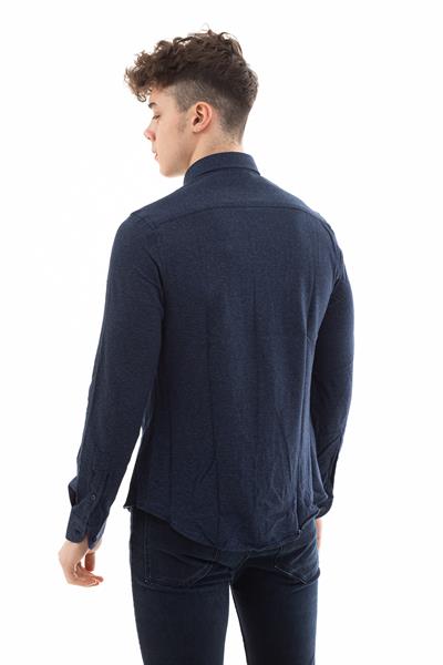 Emporio Armani Klasik Yaka Pamuklu Uzun Kollu Erkek Gömlek