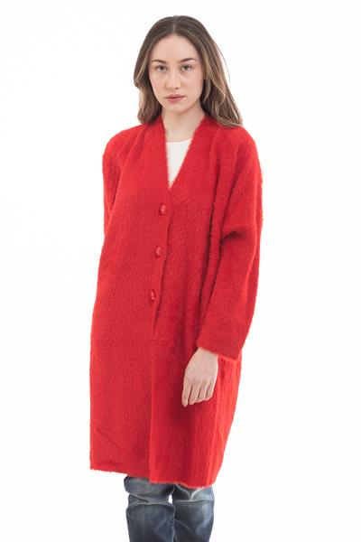Emporio Armani Oversized Kadın Örme Hırka