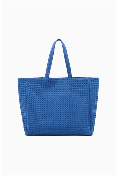 Emporio Armani Unisex Plaj Çantası Mavi