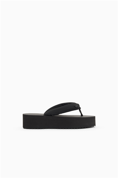 Emporio Armani Unisex Plaj Terliği Siyah