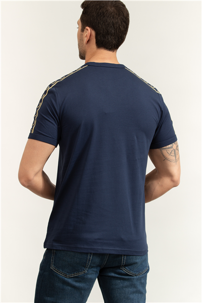 Fred Perry Contrast Tape Ringer Erkek Bisiklet Yaka T-Shirt