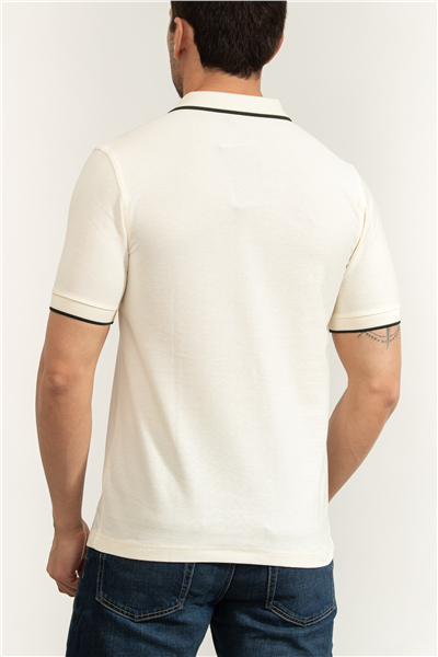 Fred Perry Crepe Pique Erkek Polo Yaka T-Shirt