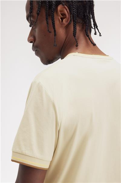 Fred Perry Erkek Bisiklet Yaka T-Shirt