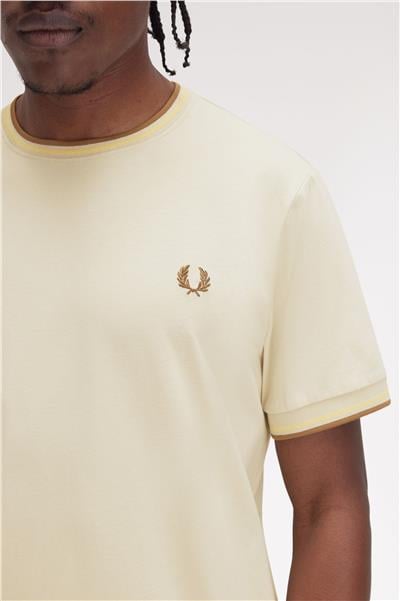 Fred Perry Erkek Bisiklet Yaka T-Shirt