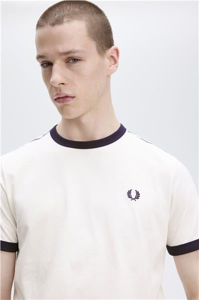 Fred Perry Erkek Bisiklet Yaka T-Shirt