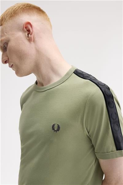 Fred Perry Erkek Bisiklet Yaka T-Shirt