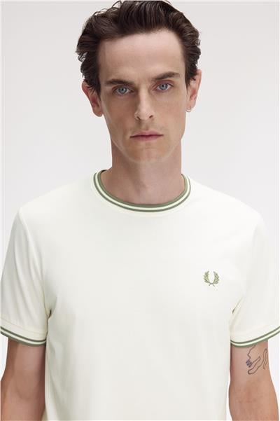 Fred Perry Erkek Bisiklet Yaka T-Shirt
