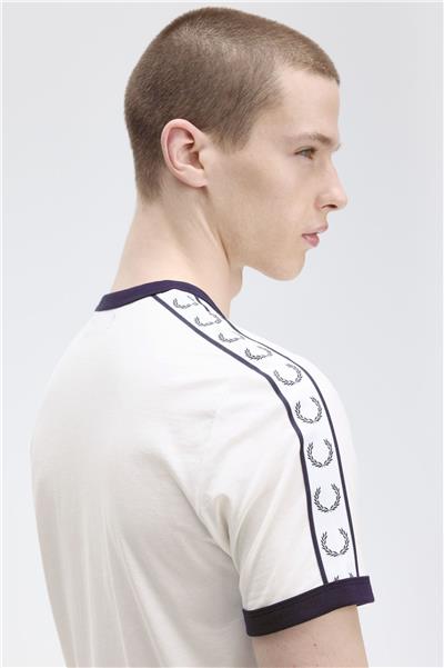 Fred Perry Erkek Bisiklet Yaka T-Shirt