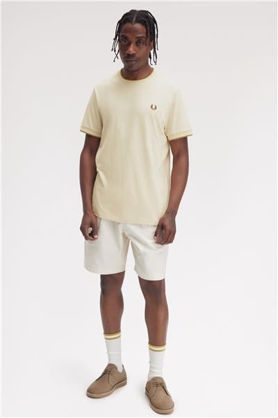 Fred Perry Erkek Bisiklet Yaka T-Shirt