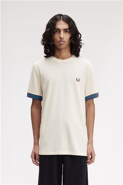 Fred Perry Erkek Bisiklet Yaka T-Shirt