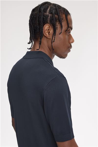 Fred Perry Cable Knitted Shirt Erkek Polo Yaka Triko