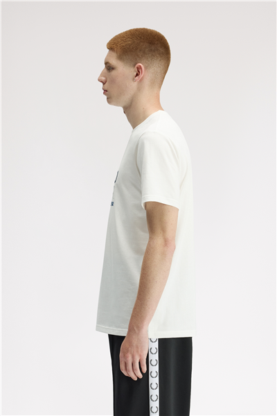Fred Perry Original Graphic Erkek Bisiklet Yaka T-Shirt