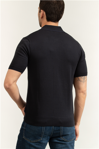 Fred Perry Tonic Waffle Knitted Shirt Erkek Polo Yaka T-Shirt