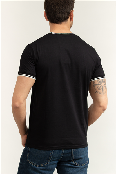 Fred Perry Twin Tipped Erkek Bisiklet Yaka T-Shirt