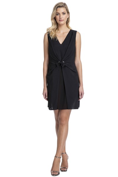 Gottex Spring Vogue Plaj Elbisesi Siyah