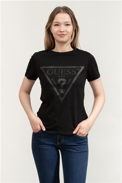 Guess Adele Ss Cn Kadın Bisiklet Yaka T-Shirt