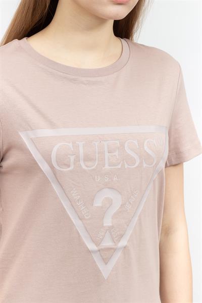 Guess Adele Ss Kadın Bisiklet Yaka T-Shirt