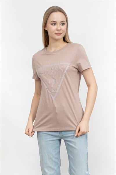Guess Adele Ss Kadın Bisiklet Yaka T-Shirt