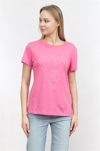 Guess Adele Ss Kadın Bisiklet Yaka T-Shirt