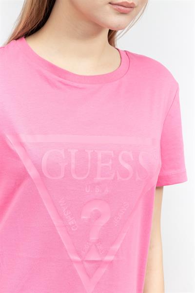Guess Adele Ss Kadın Bisiklet Yaka T-Shirt