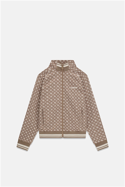 Guess Aggie Kadın Aktif Scuba Fermuarlı Sweatshirt