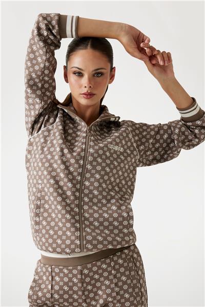 Guess Aggie Kadın Aktif Scuba Sweatshirt