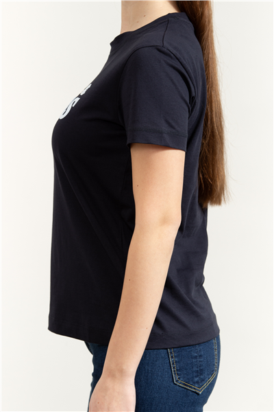 Guess Agnes Kadın Aktif Regular Fit Bisiklet Yaka T-Shirt