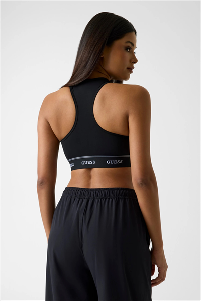 Guess Alba Kadın Aktif Sporcu Sütyen Siyah