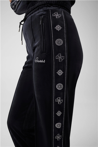 Guess Amalia Kadın Aktif Skinny Fit Eşofman Altı Siyah