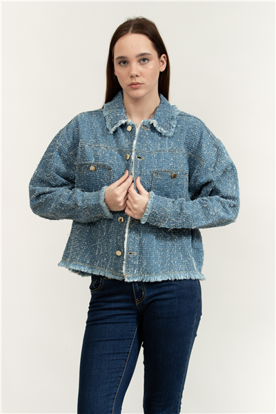 Guess Amandina Kadın Kot Mont