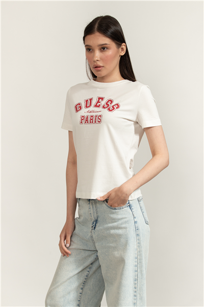 Guess Anita Kadın Aktif Slim Fit T-Shirt
