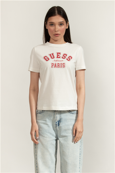 Guess Anita Kadın Aktif Slim Fit T-Shirt