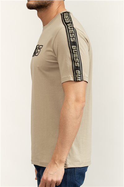 Guess Arlo Erkek Aktif Regular Fit T-Shirt