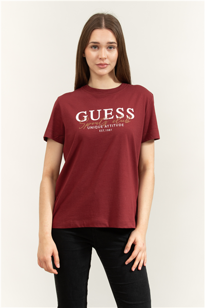 Guess Artemisia Kadın Aktif Regular Fit T-Shirt
