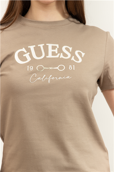 Guess Beatriz Kadın Aktif Slim Fit T-Shirt