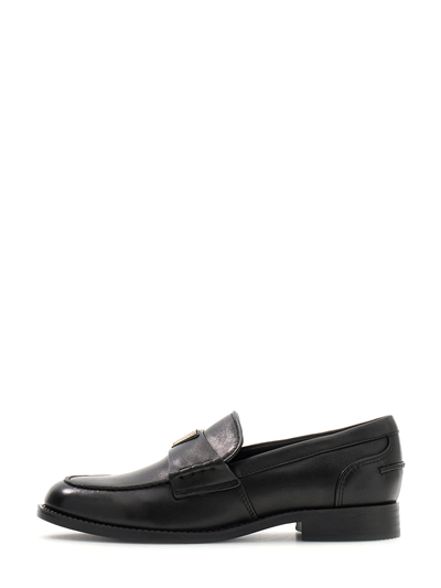 Guess Beliso Kadın Deri Loafer Siyah