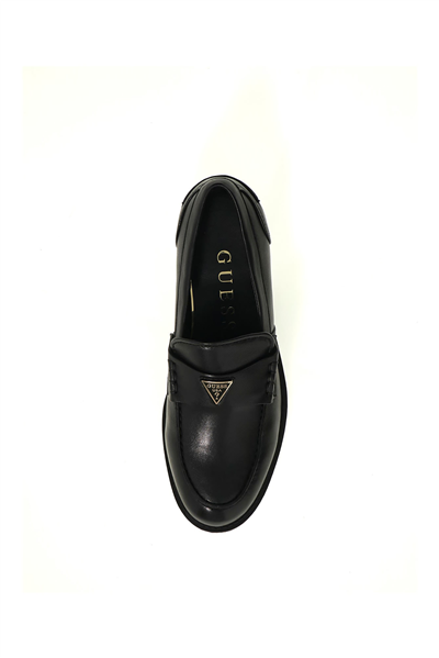 Guess Beliso Kadın Deri Loafer Siyah