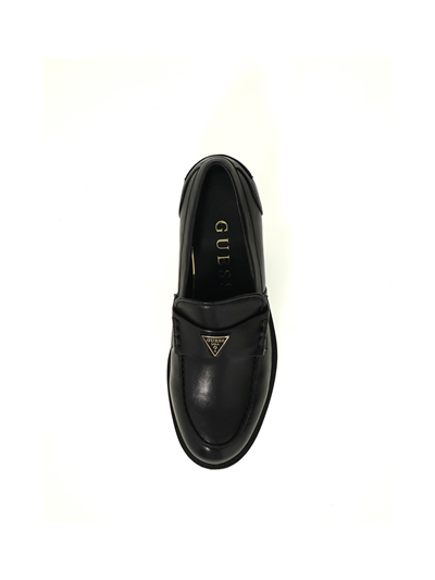 Guess Beliso Kadın Deri Loafer Siyah