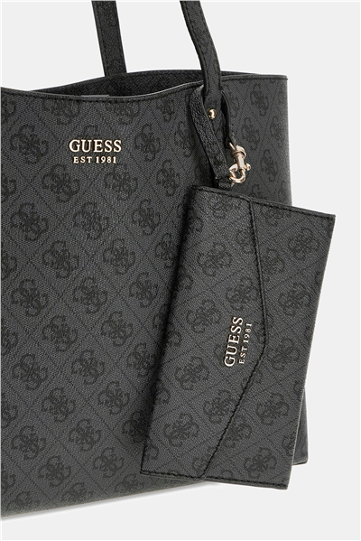 Guess Brenton Kadın Tote Çanta Gri