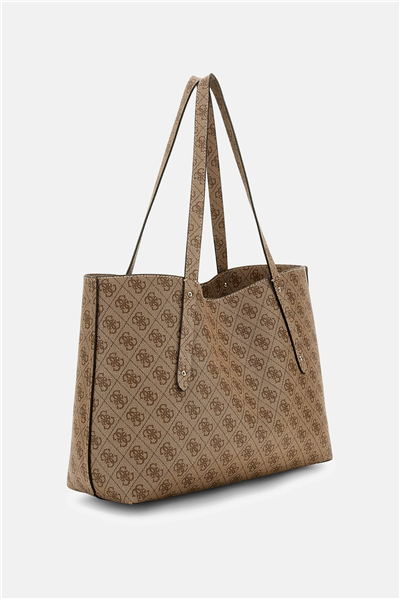 Guess Brenton Kadın Tote Çanta Kahverengi