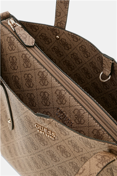 Guess Brenton Kadın Tote Çanta Kahverengi