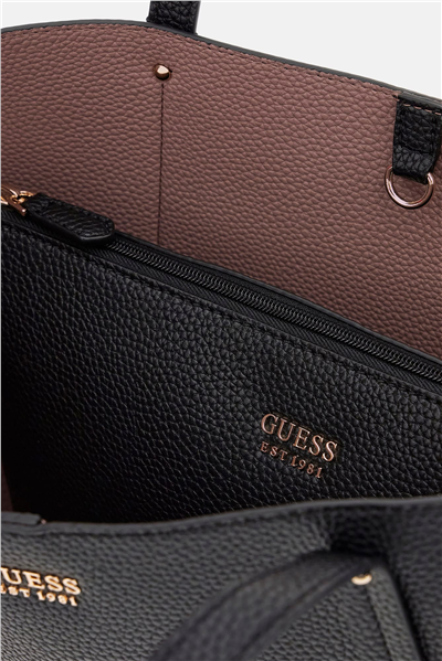 Guess Brenton Kadın Tote Çanta Siyah