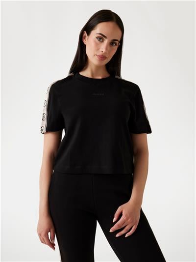 Guess Britney Kadın Aktif Boxy Fit T-Shirt