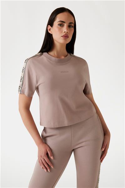 Guess Britney Kadın Aktif Boxy Fit T-Shirt