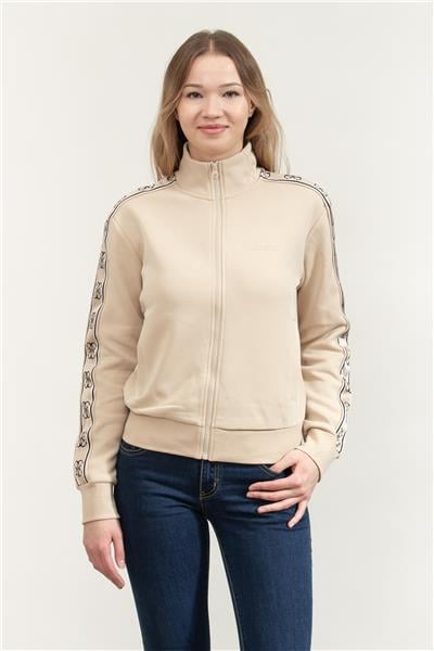 Guess Britney Kadın Aktif Fermuarlı Sweatshirt