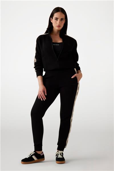 Guess Britney Kadın Aktif Fermuarlı Sweatshirt