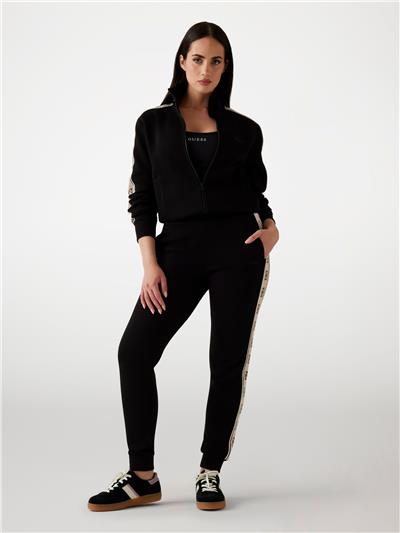 Guess Britney Kadın Aktif Fermuarlı Sweatshirt