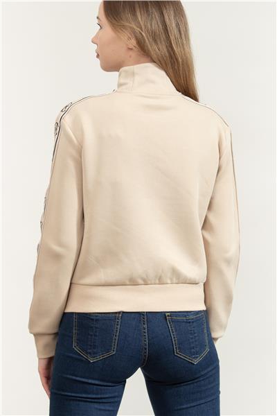 Guess Britney Kadın Aktif Fermuarlı Sweatshirt